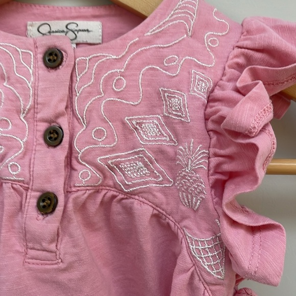 🌻5/$15🌻 Jessica Simpson Embroidered Top 18M - Picture 3 of 8